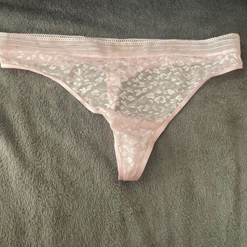 Pink Thong Panties