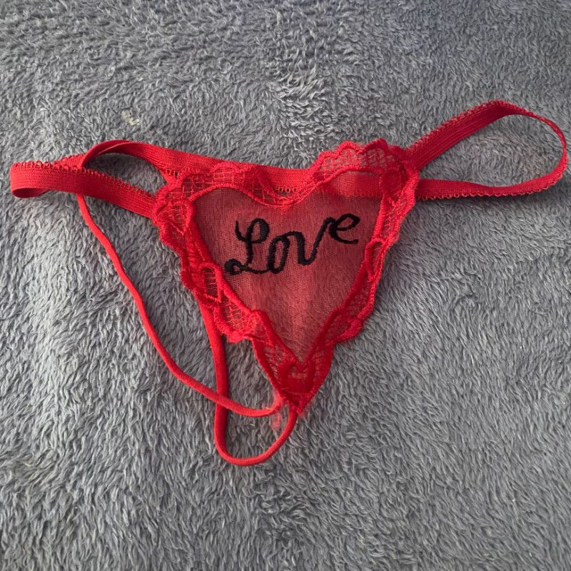 Red Heat G String Panties