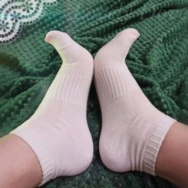 My white sport socks