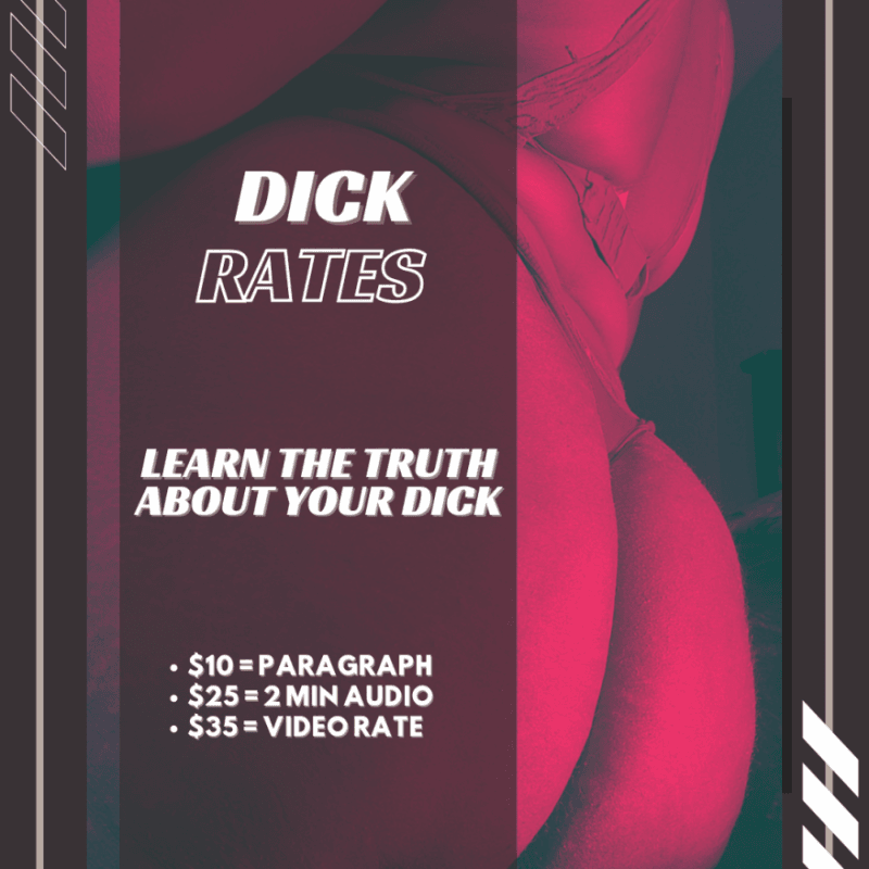 Written Dick Rate