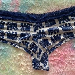 Blue Elephant Panties