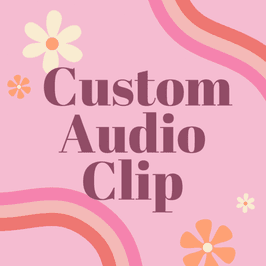 5 Minute Custom Audio Clip