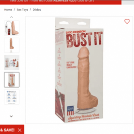 Buy Me A Cumming Dildo