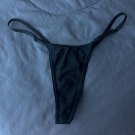 Black panties that smell like my horny pussy