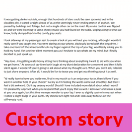 Custom Erotic Story