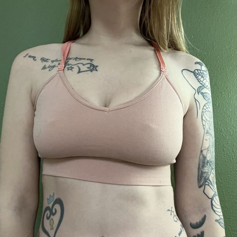 Peach Sports Bralette