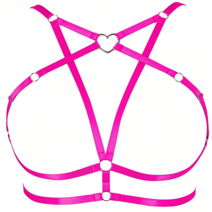 Pink harness