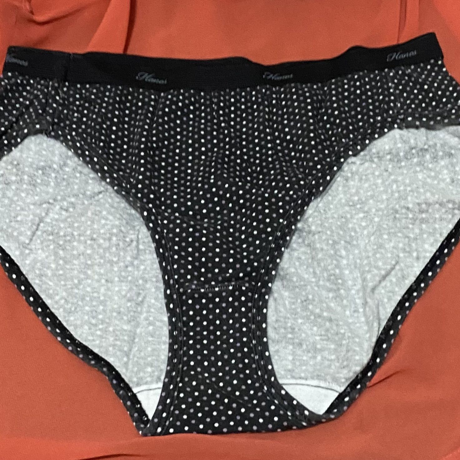 Polka dot panties