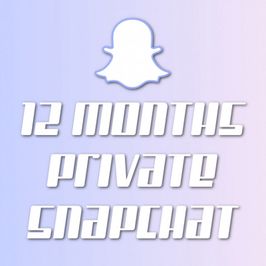 Private Snapchat: 12 Months