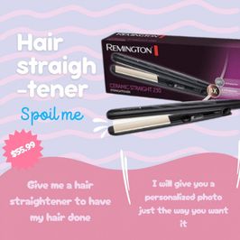 Hair straightener