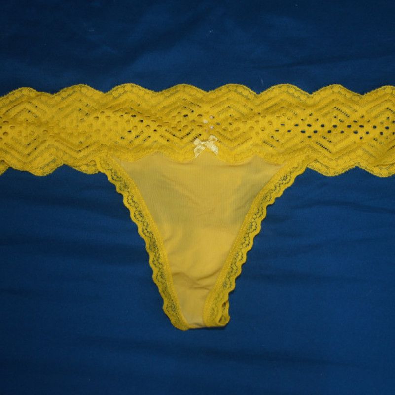 Mustard Low Rise Thong