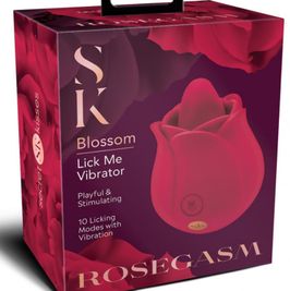 Rosegasm Rose Blossom Lick Me Massager