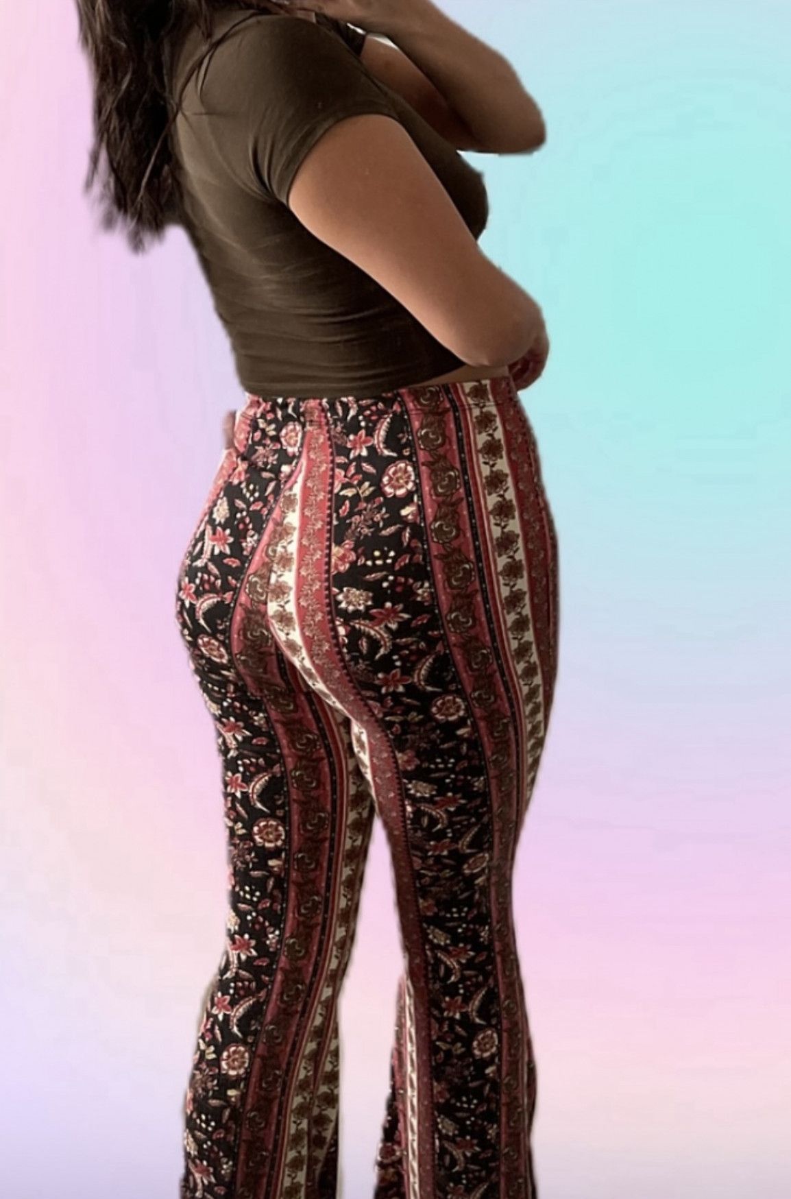 Flare booty pants