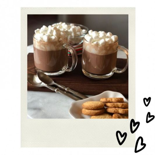 Warm me up with a cup of chocolate