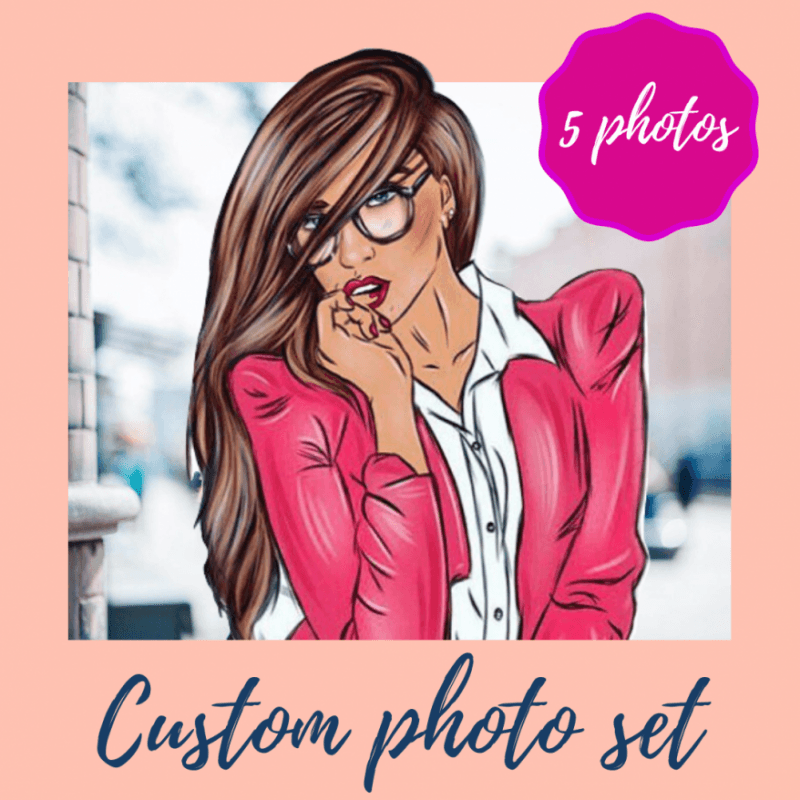 Custom photo set of 5 photos