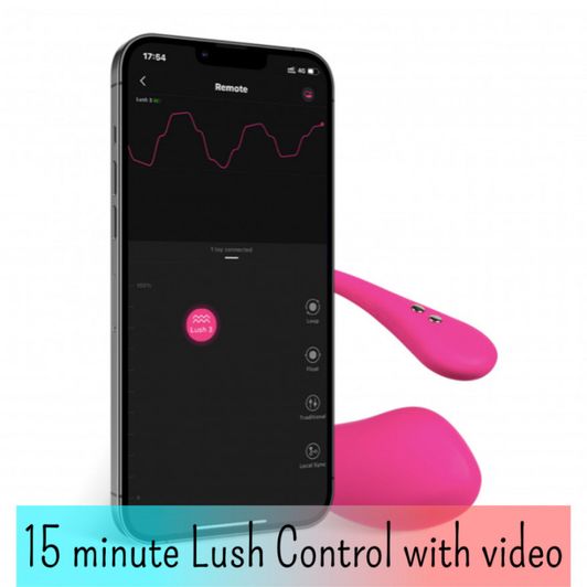 15 minute Lush control with video