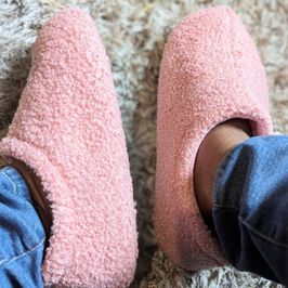 Soft Pink Slippers