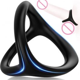 German Ayran Men Silicone Cock Penis Ring Erection