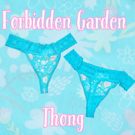 Forbidden Garden Thong