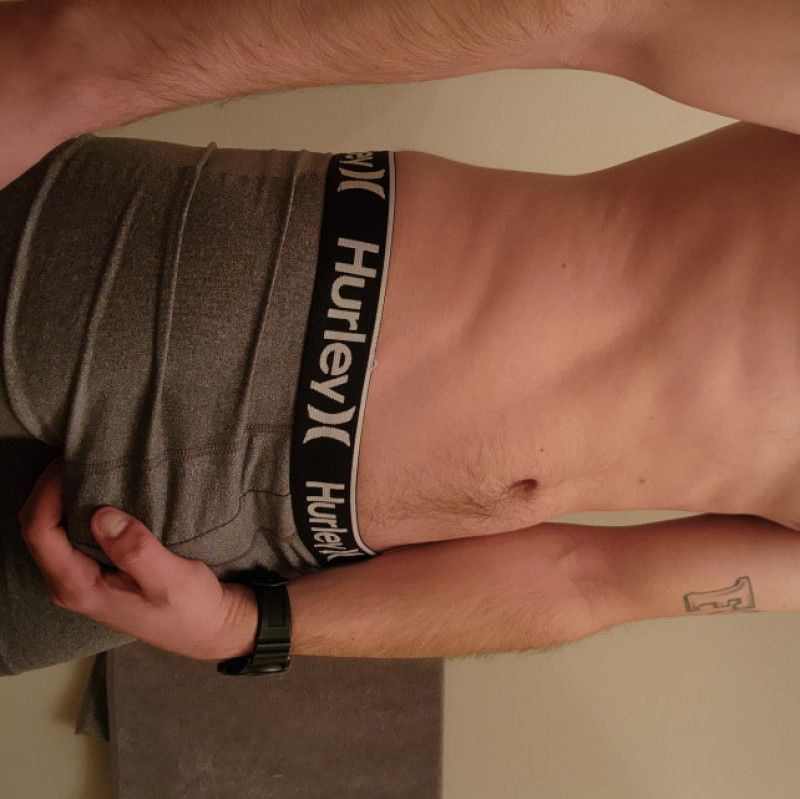 Grey boxer briefs