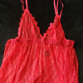 Sheer Red Nighty