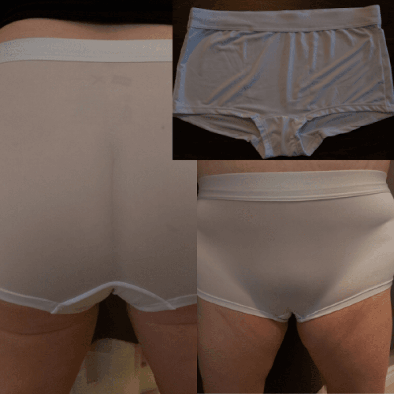 White Granny Panties