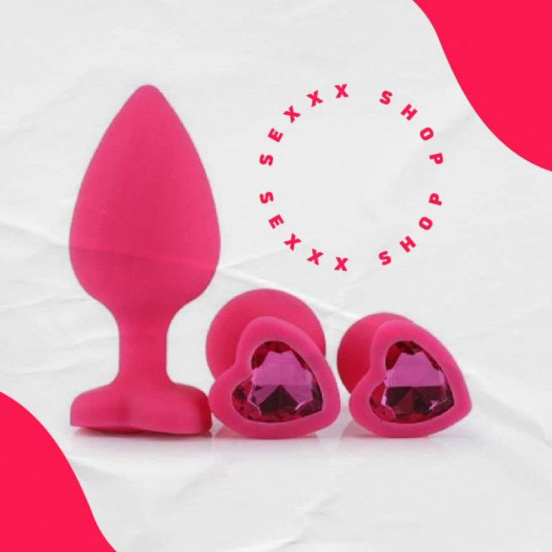 Set x 3 Butt Plug