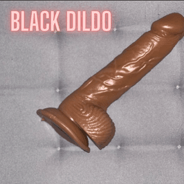 Black dildo