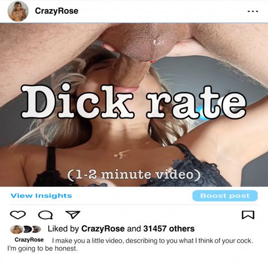 Dick rate