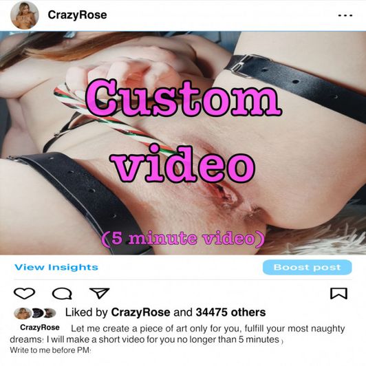 Custom video