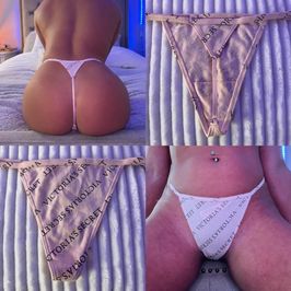 Cotton Pink Victoria Secret Thong