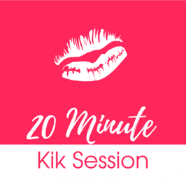 20 Minute Kik Session: Sexting