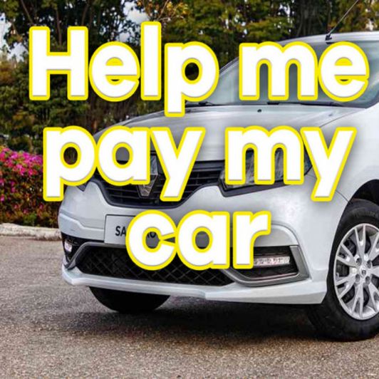 Help me pay my car❤️