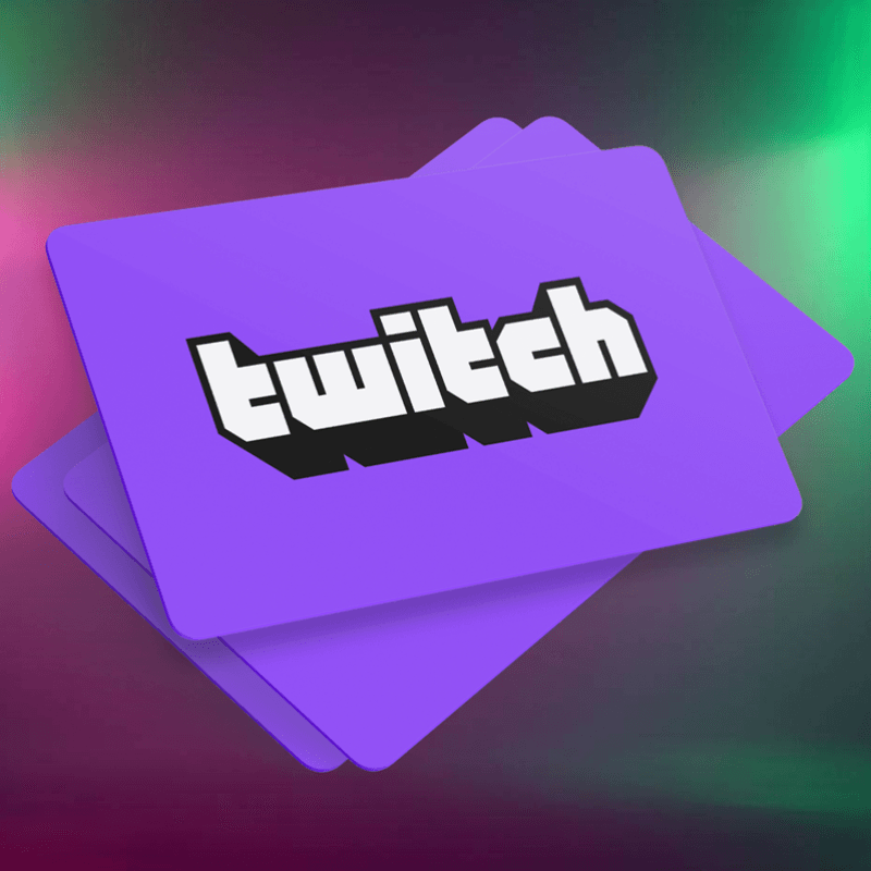 Gift Me: Twitch Gift Card