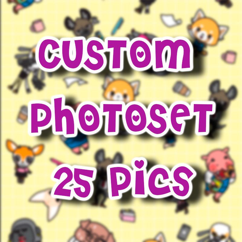 CUSTOM PHOTOSET ON YOUR REQUEST