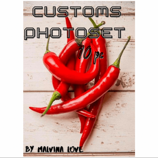 Custom photo set 10pc