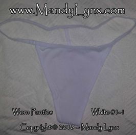 Worn Panties White 1 1