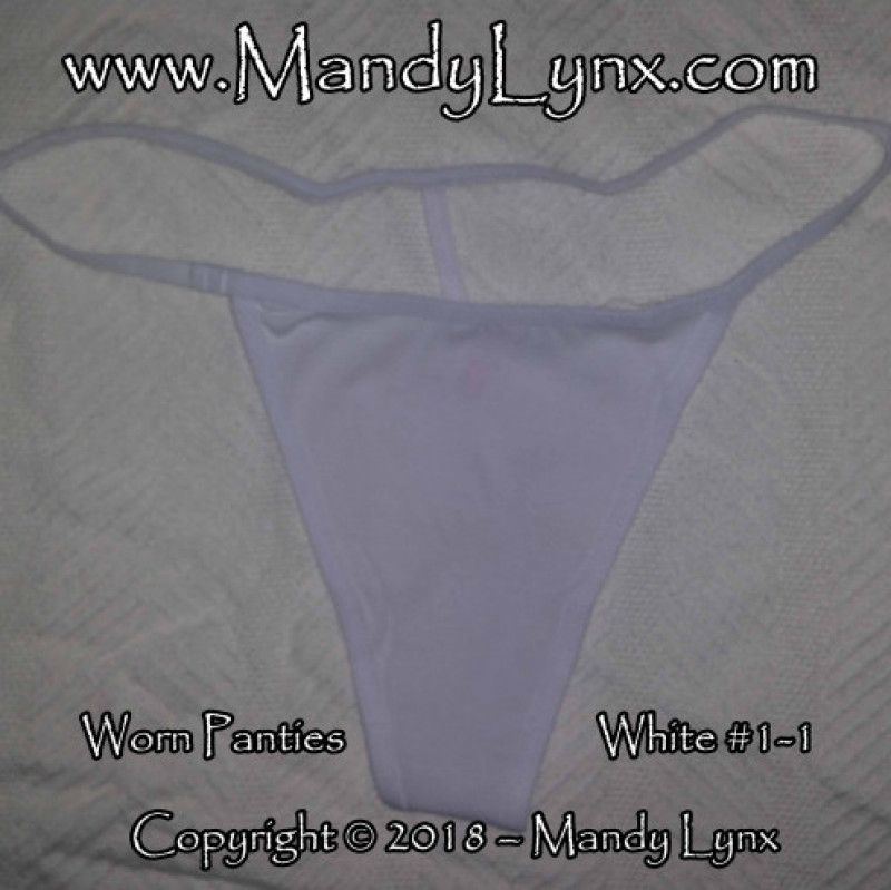 Worn Panties White 1 1