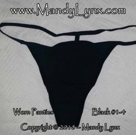 Worn Panties Black 1 4