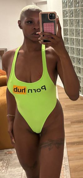 Lime Green Phub Bikini