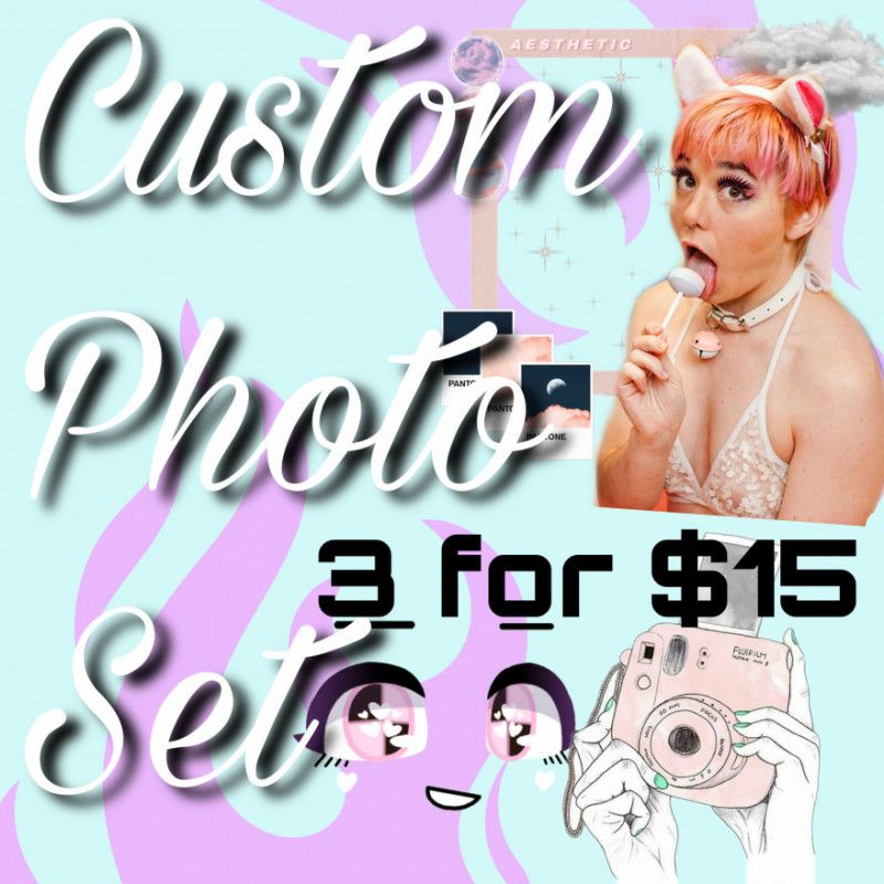 DIGITAL CUSTOM PHOTO SET OF 3