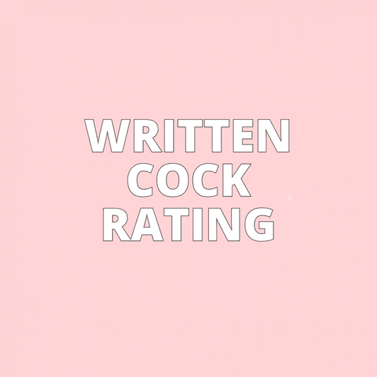 WRITTEN COCK RATING