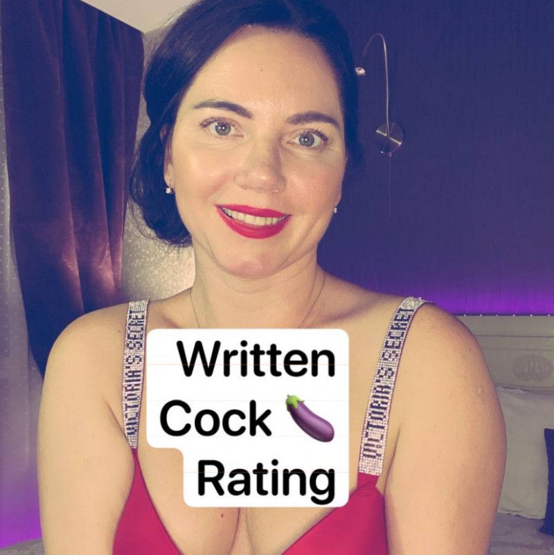 Written Cock Rating