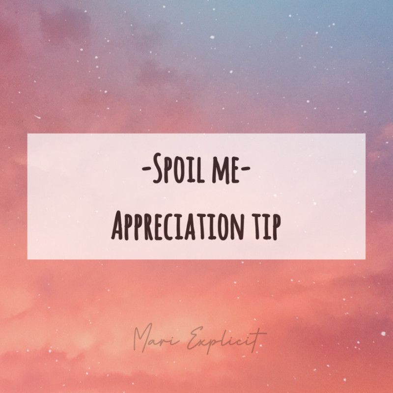 Appreciation tip