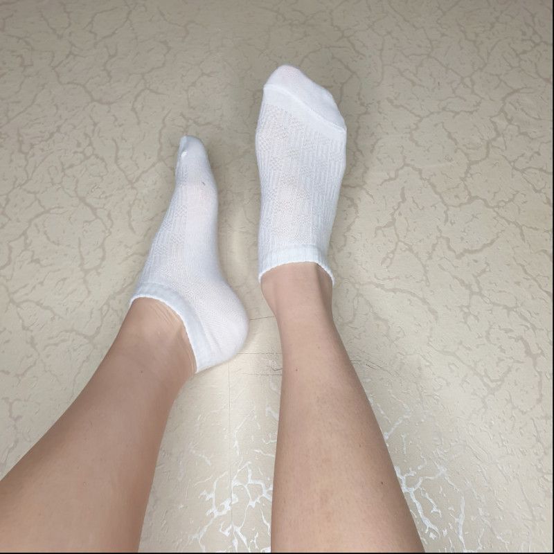 White socks