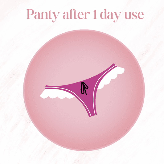 Panty After 1 day Use