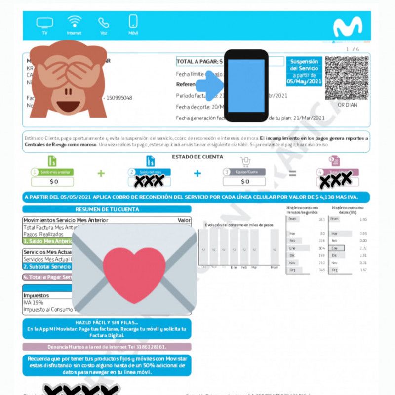 Cell phone bill