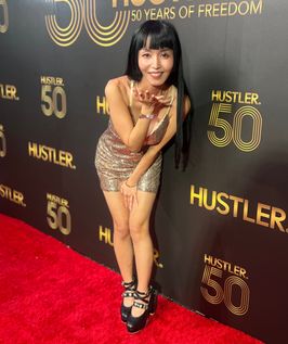 Hustler 50years celebration party dress