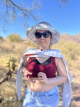 Hiking Tit Flashing Photoset