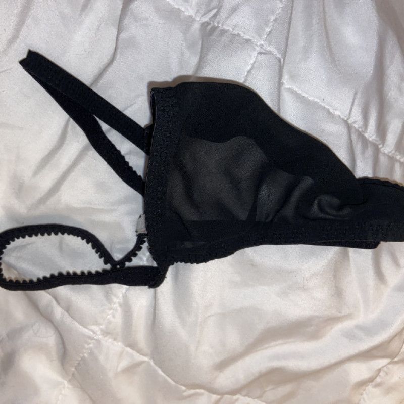 Sexy Worn Black G String